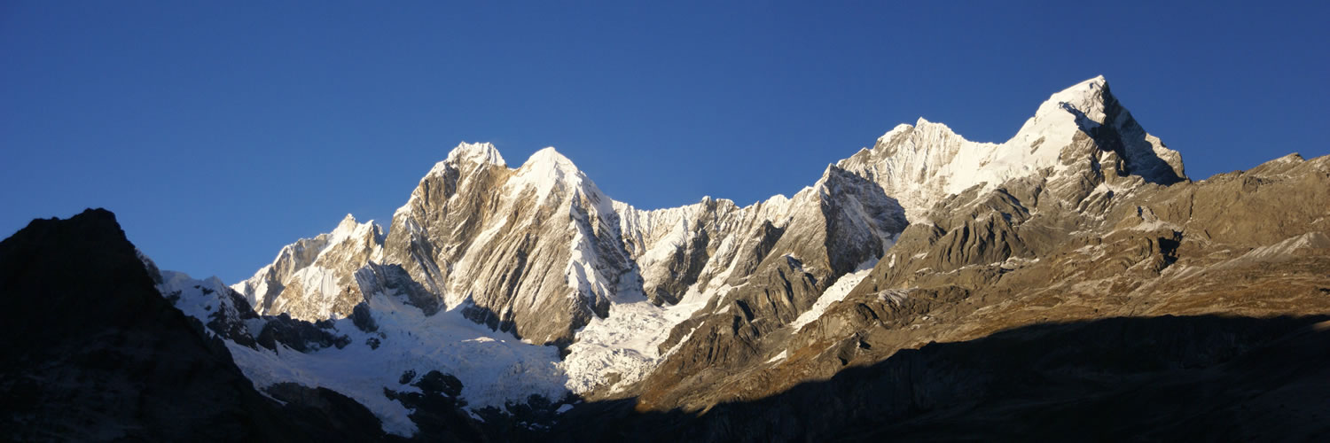 Cordillera Huayhuash First slide